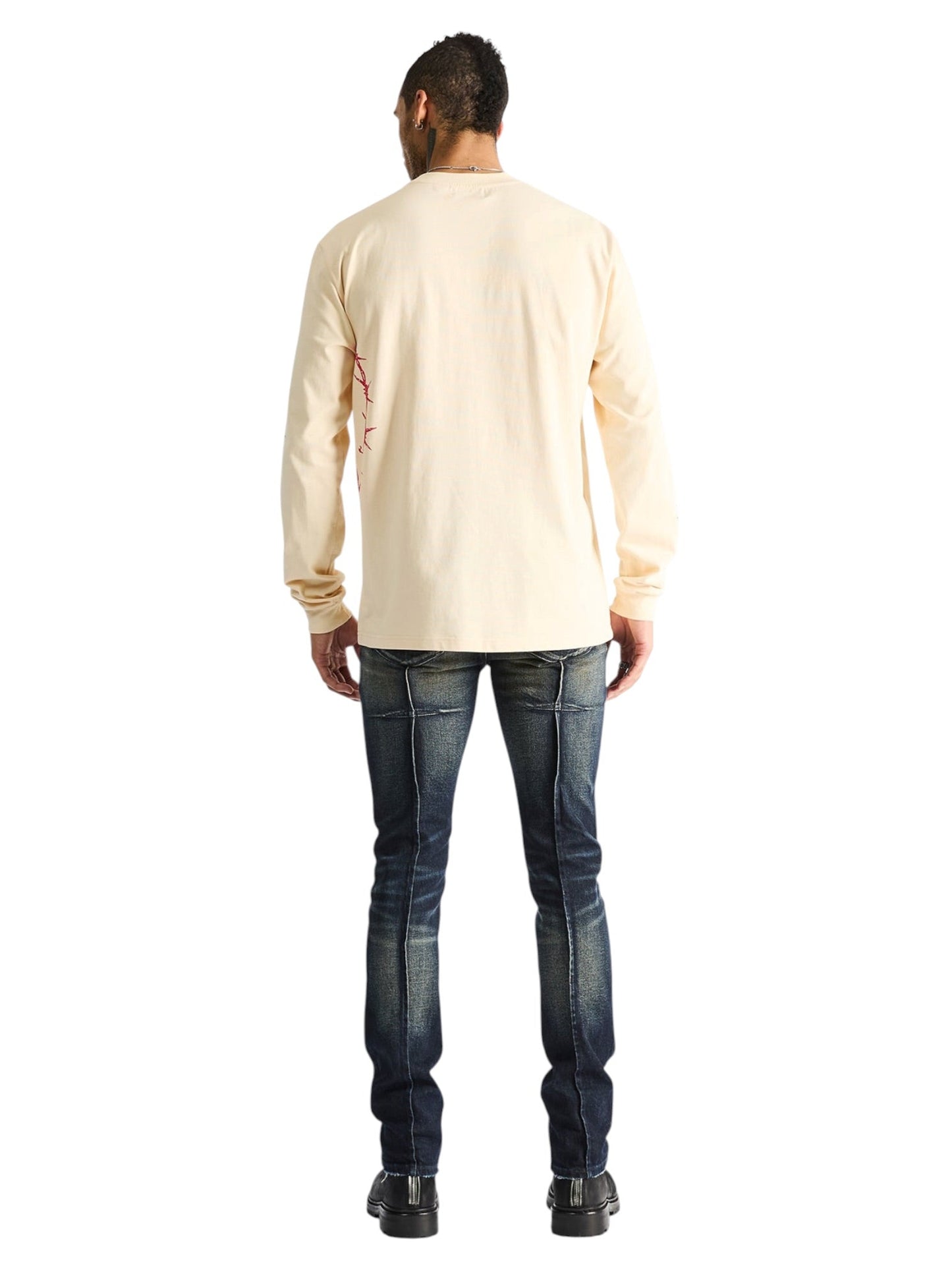Probus Rta Lawrence Long Sleeve Tee | Bone Star Wire Rta Lawrence Long Sleeve Tee | Bone Star Wire BEIGE