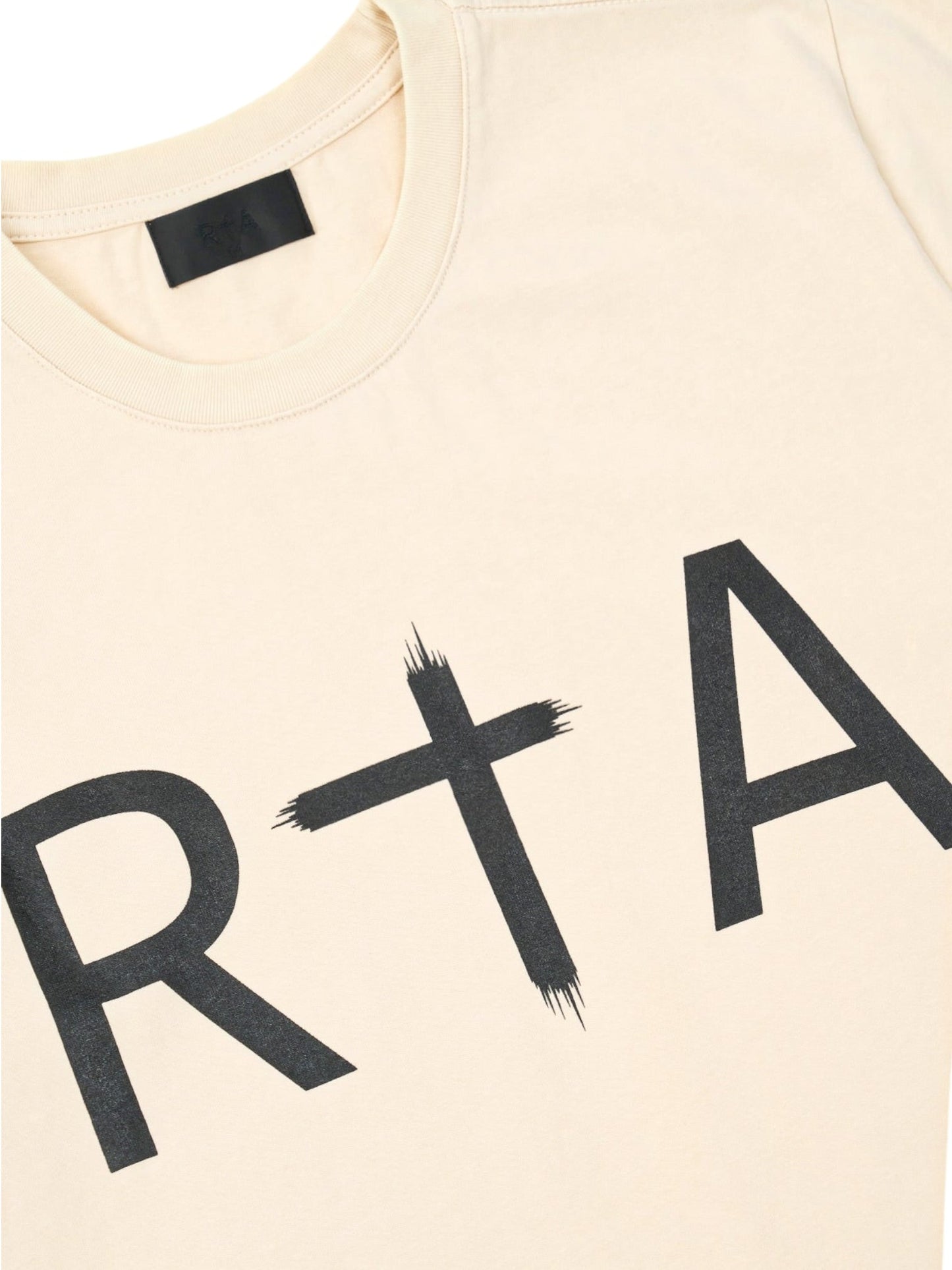 Rta Liam Regular Fit S/S Tee | Sand Black
