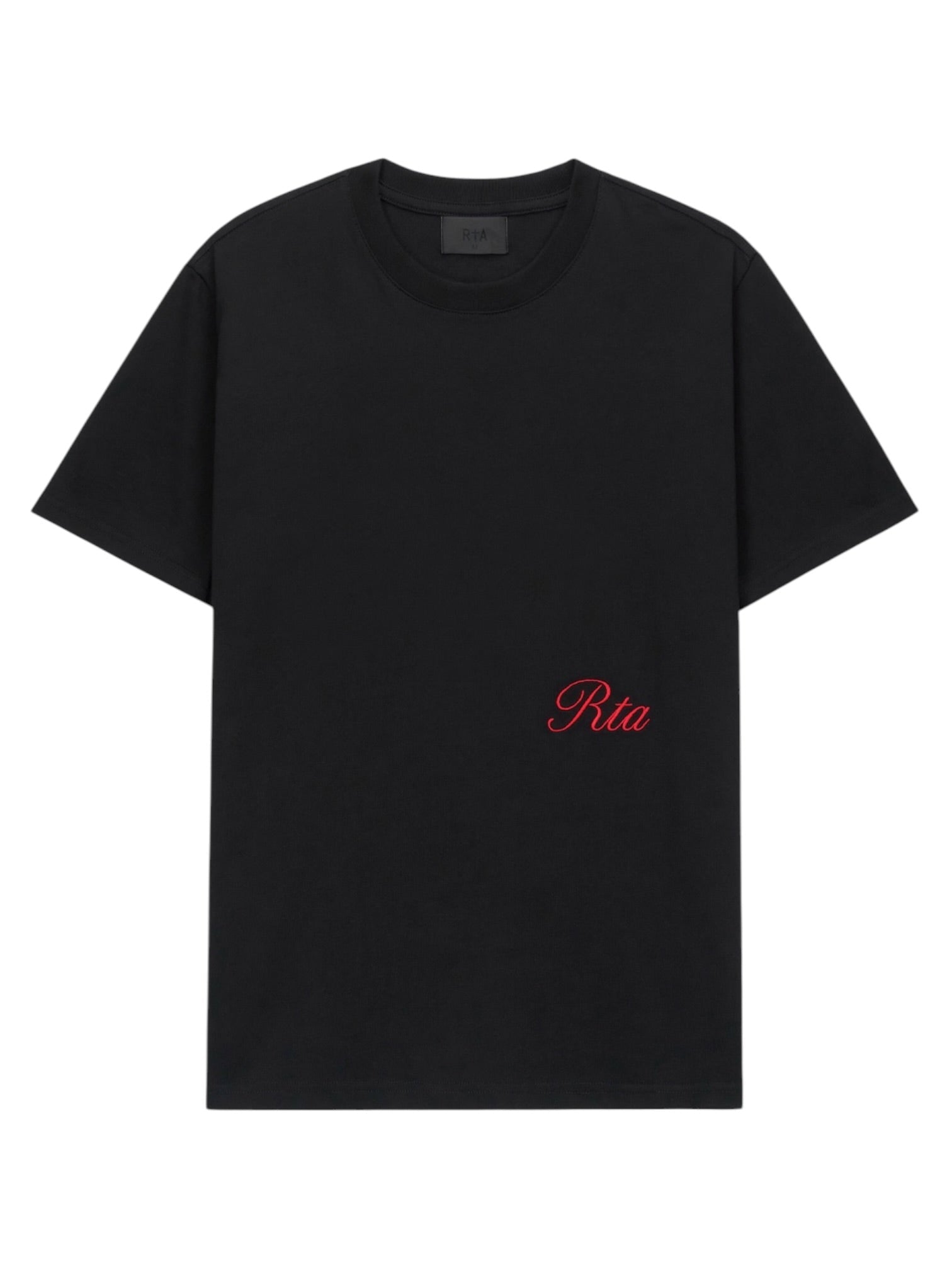 Rta Liam Short Sleeve Tee | Black Nif Script