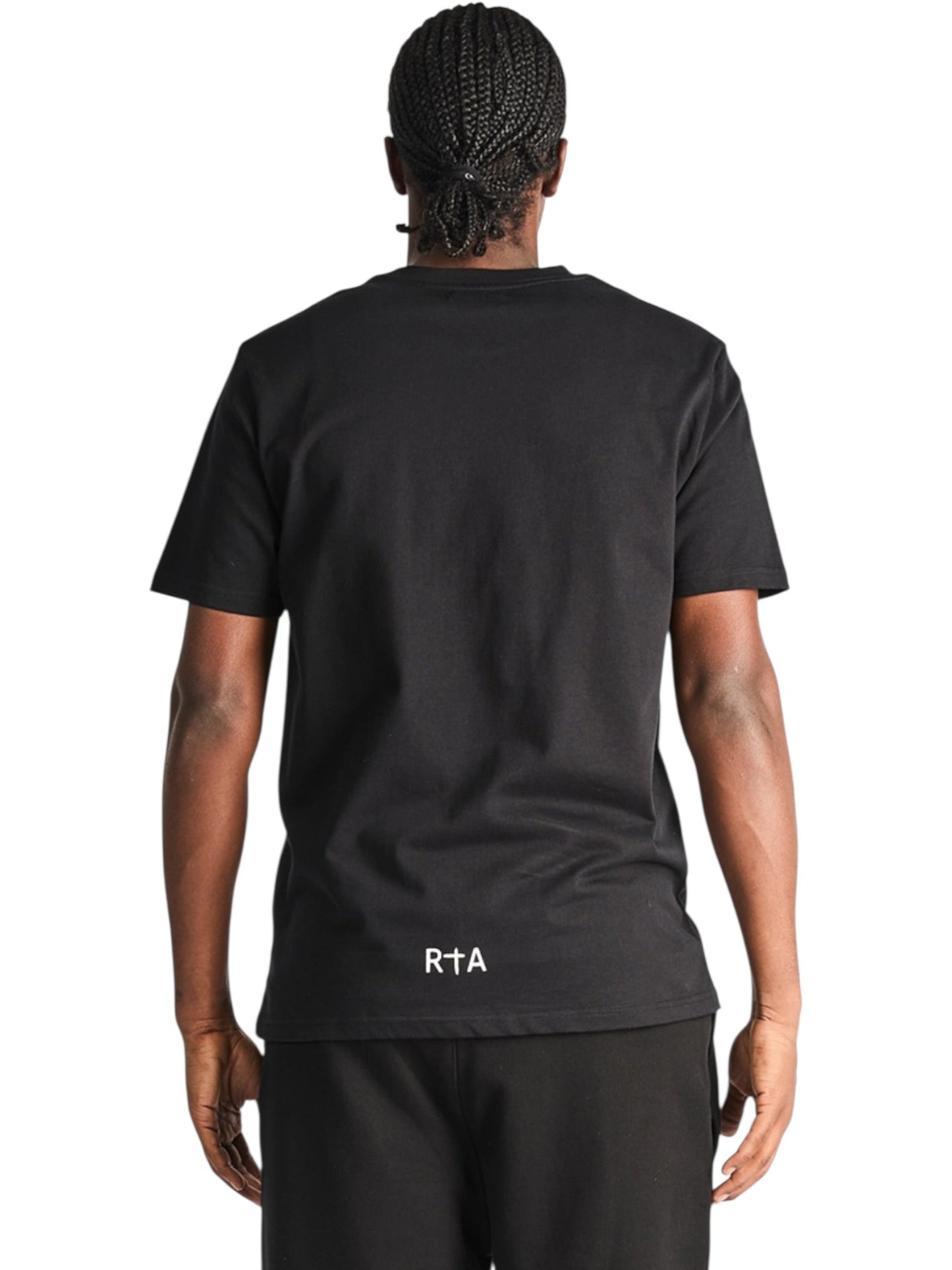 Rta Liam Slim Fit S/s Tee | Black Spike