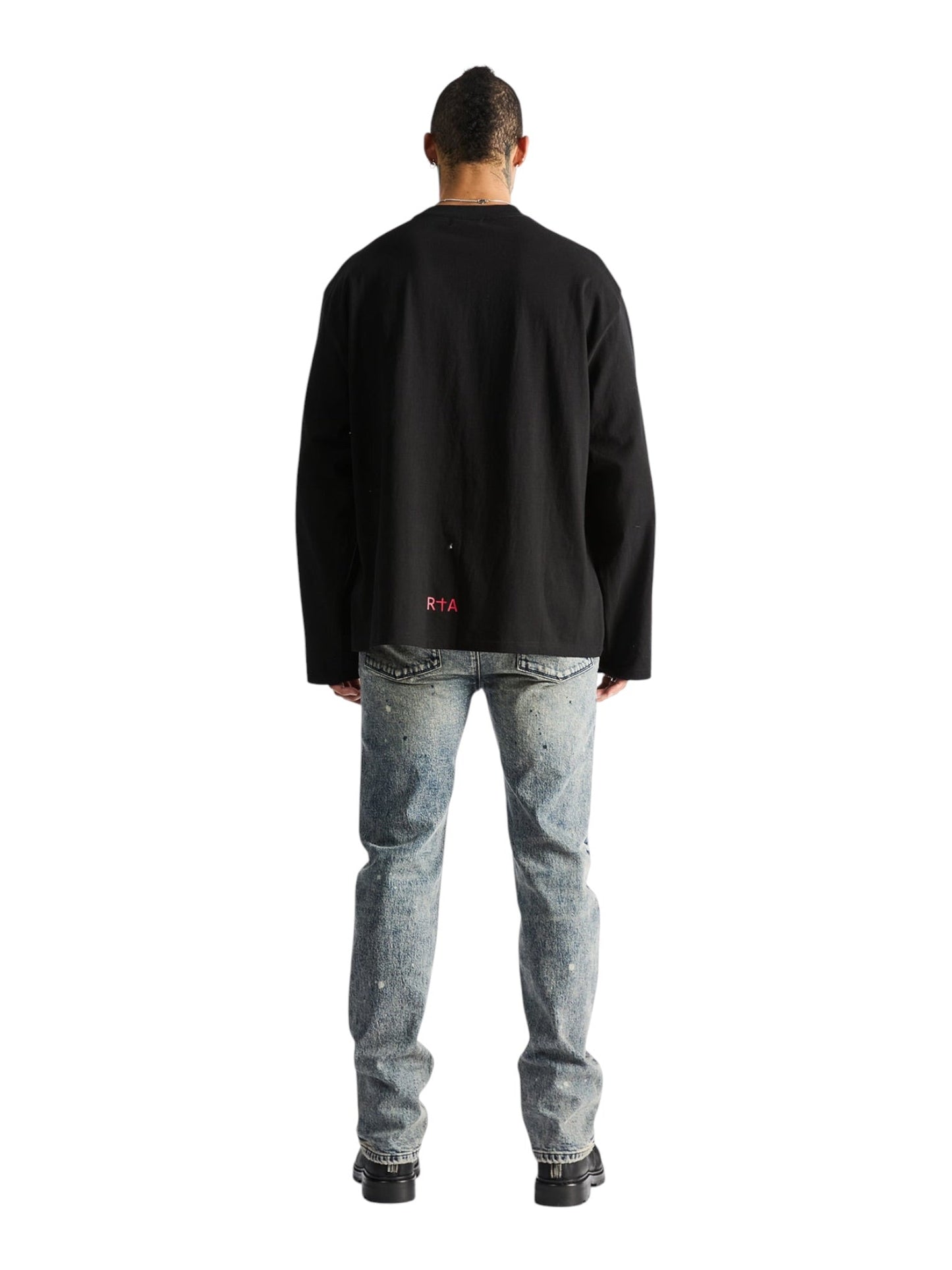 Probus Rta Marceau Oversized Ls Tee | Black Payday Rta Marceau Oversized Ls Tee | Black Payday BLACK