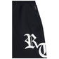 Rta Mark Swim Short Black Old English RTA