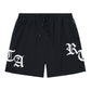 Rta Mark Swim Short Black Old English RTA