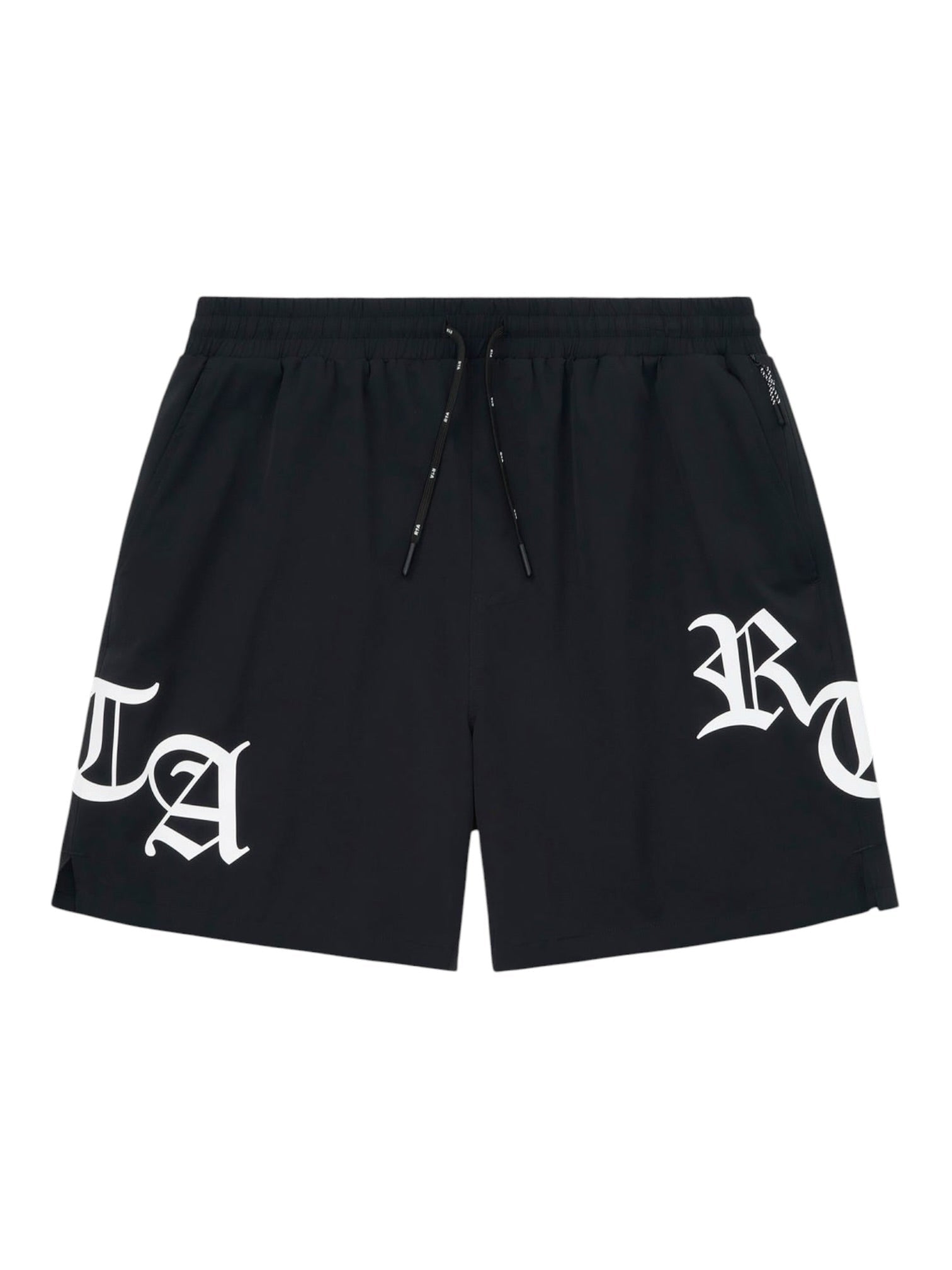 Rta Mark Swim Short Black Old English RTA