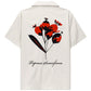 Rta Nathan Oversized Shirt Beige Poppy