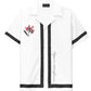 Rta Nathan Oversized Shirt White Poppy