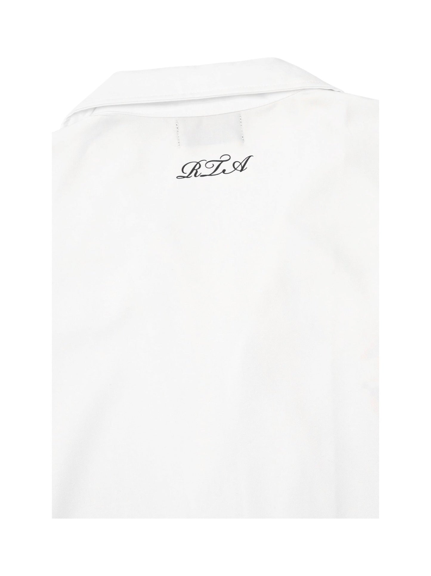 Rta Nathan Oversized Shirt White Poppy