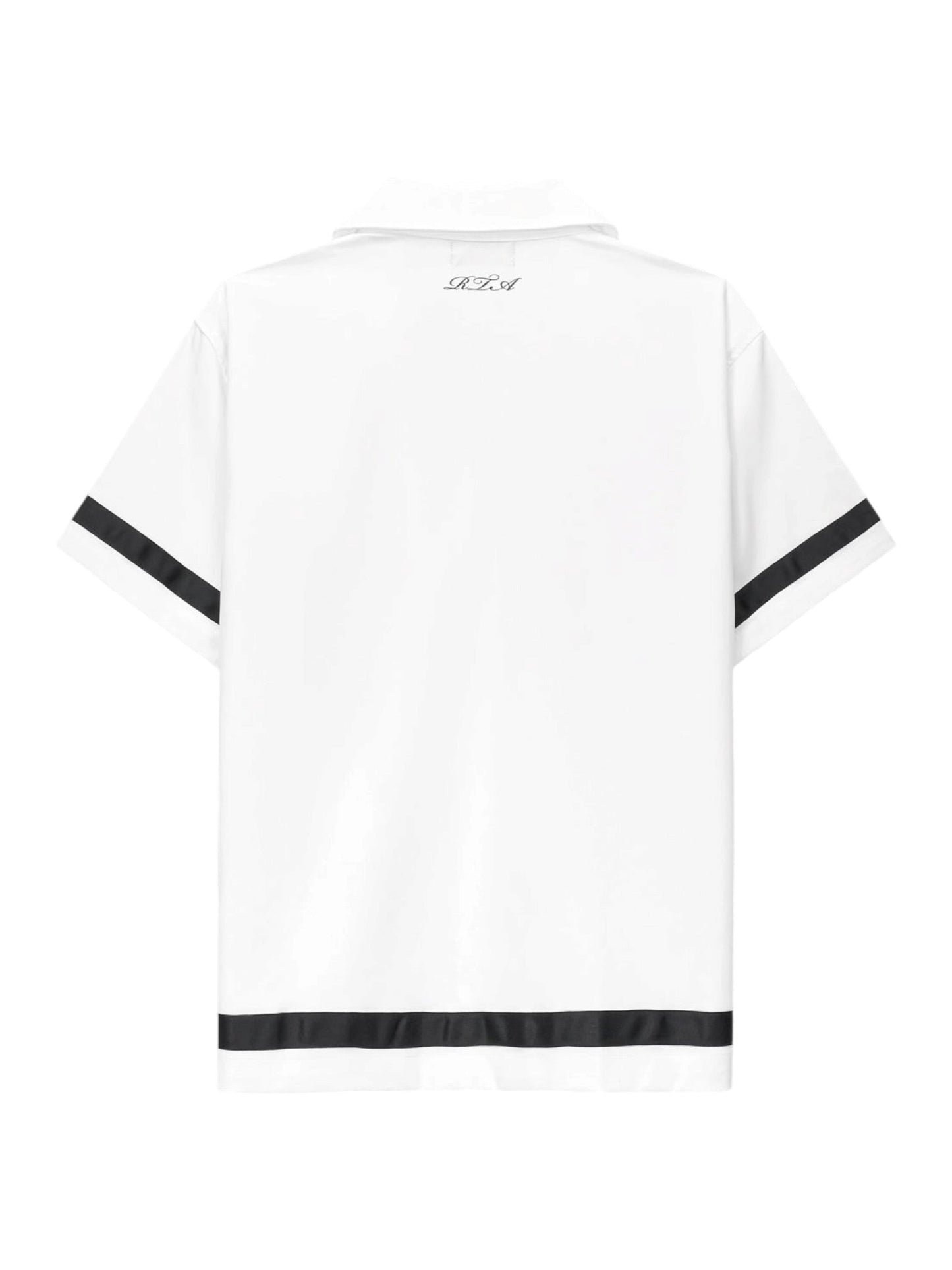 Rta Nathan Oversized Shirt White Poppy