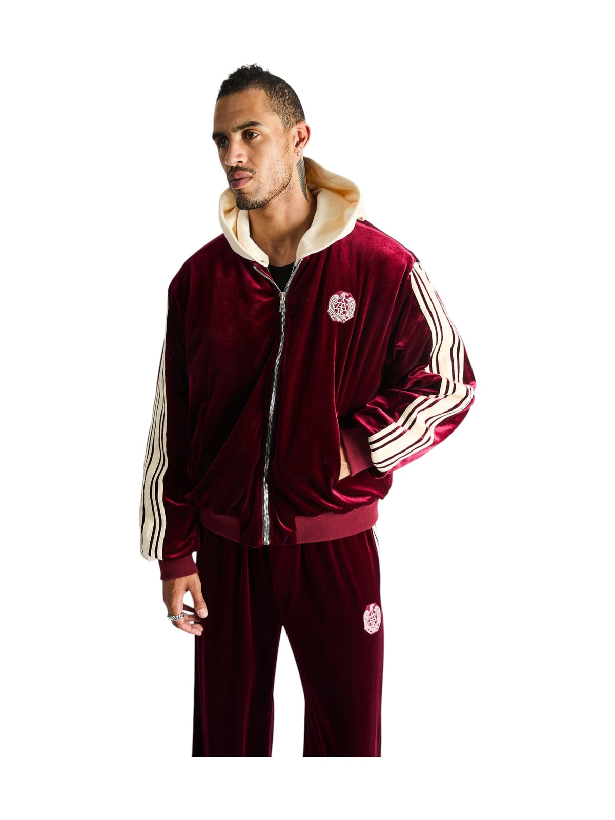 Probus Rta Rei Bomber Hoodie | Burgundy Crest Burgundy Rta Rei Bomber Hoodie | Burgundy Crest Burgundy BURGUNDY