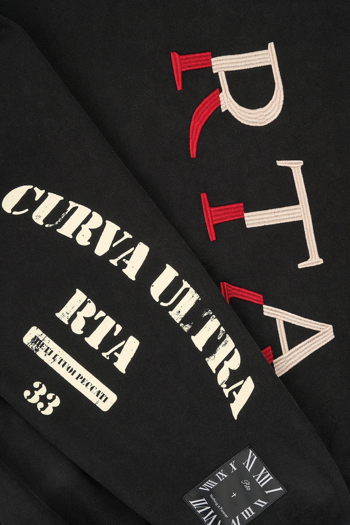 Probus Rta Riko Half Half Zip Up | Vintage Black Combo Rta Riko Half Half Zip Up | Vintage Black Combo BLACK