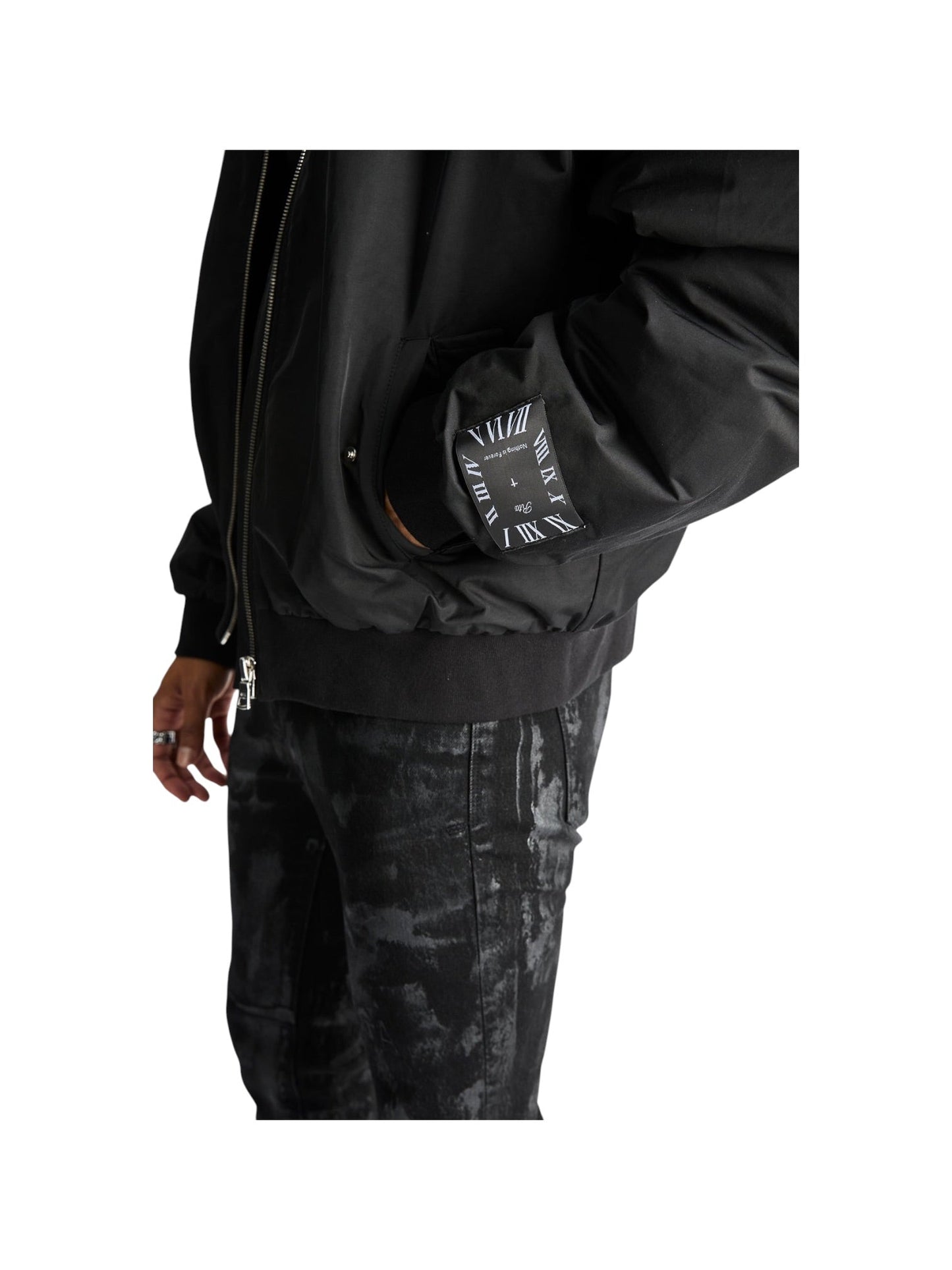 Probus Rta Rowan Half Half Bomber | Black Rta Rowan Half Half Bomber | Black BLACK