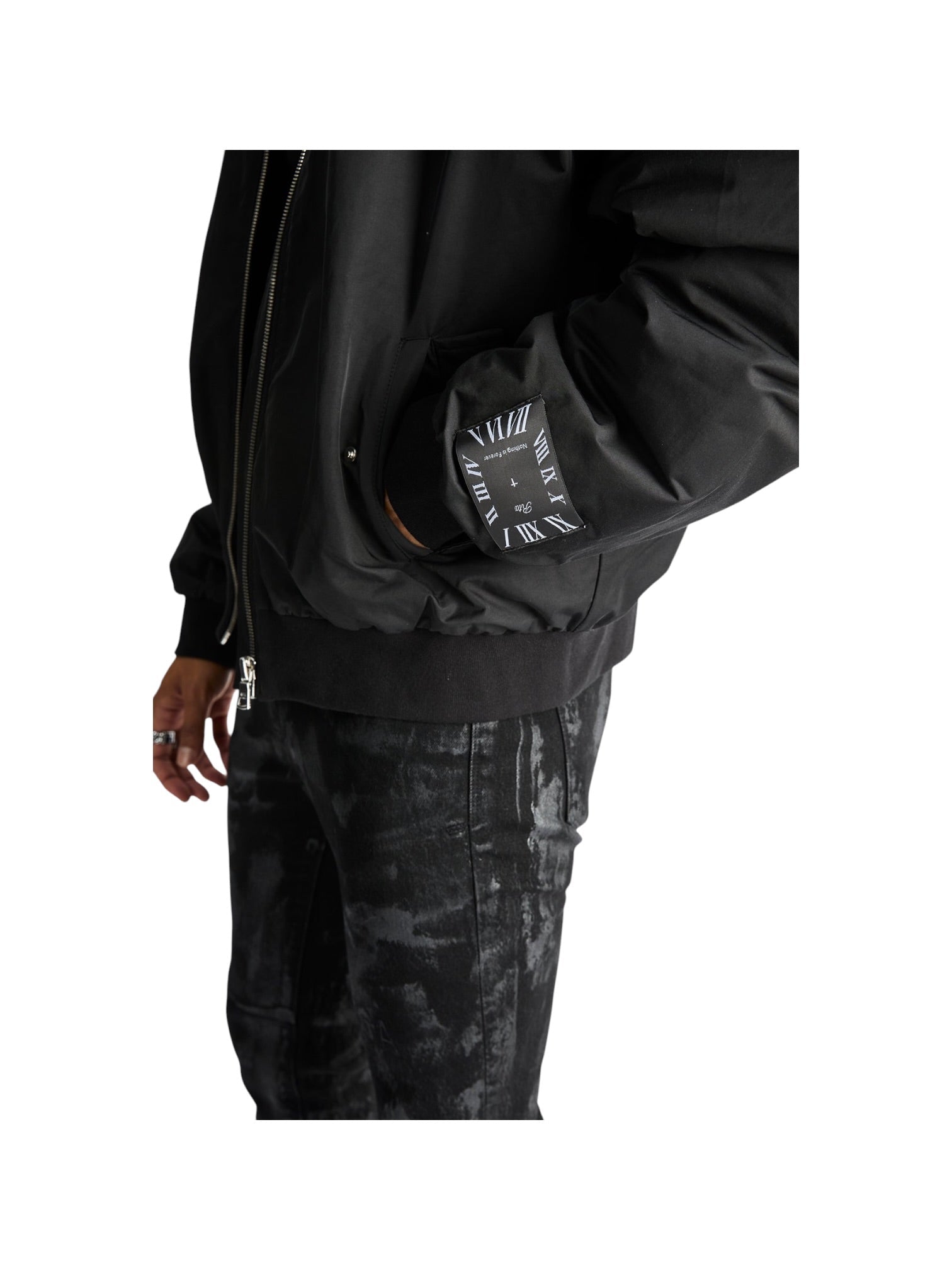 Probus Rta Rowan Half Half Bomber | Black Rta Rowan Half Half Bomber | Black BLACK