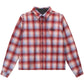 Probus Rta Rynor Cropped Button Up Shirt | Red Plaid Rta Rynor Cropped Button Up Shirt | Red Plaid RED
