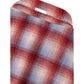 Probus Rta Rynor Cropped Button Up Shirt | Red Plaid Rta Rynor Cropped Button Up Shirt | Red Plaid RED