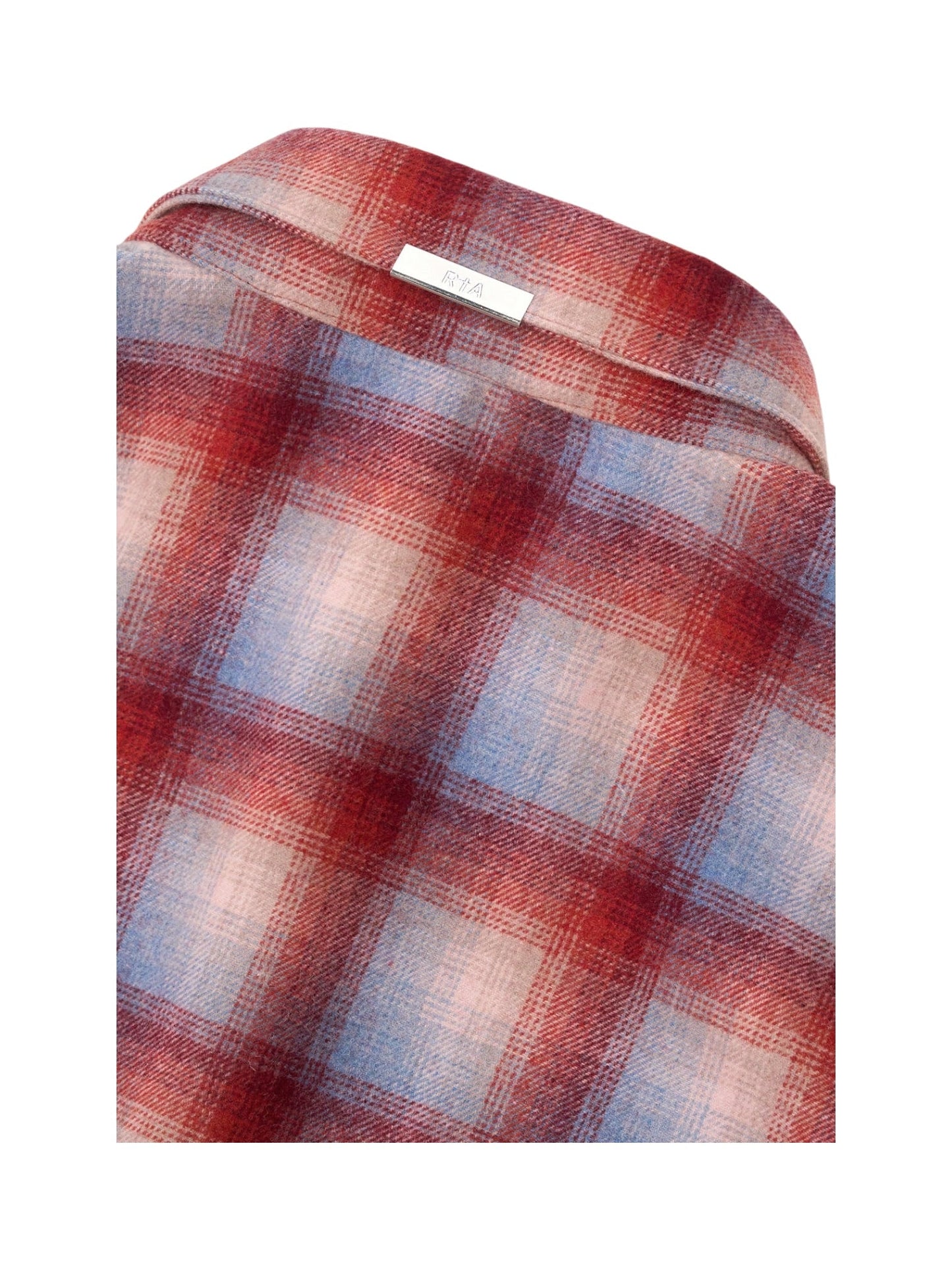Probus Rta Rynor Cropped Button Up Shirt | Red Plaid Rta Rynor Cropped Button Up Shirt | Red Plaid RED