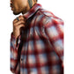 Probus Rta Rynor Cropped Button Up Shirt | Red Plaid Rta Rynor Cropped Button Up Shirt | Red Plaid RED