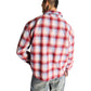 Probus Rta Rynor Cropped Button Up Shirt | Red Plaid Rta Rynor Cropped Button Up Shirt | Red Plaid RED