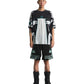 RTA Udo Boxing Short Black Light Teal Racing