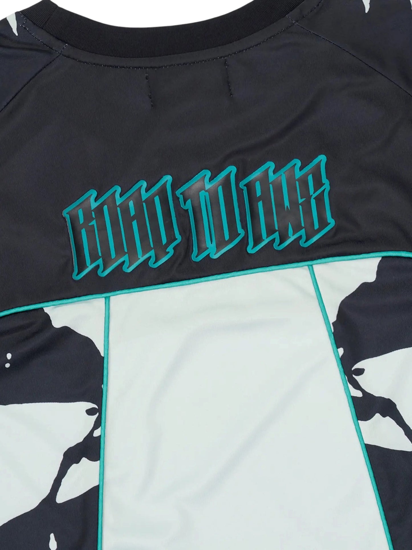 RTA Soren Bike Tee Black Light Teal Racing