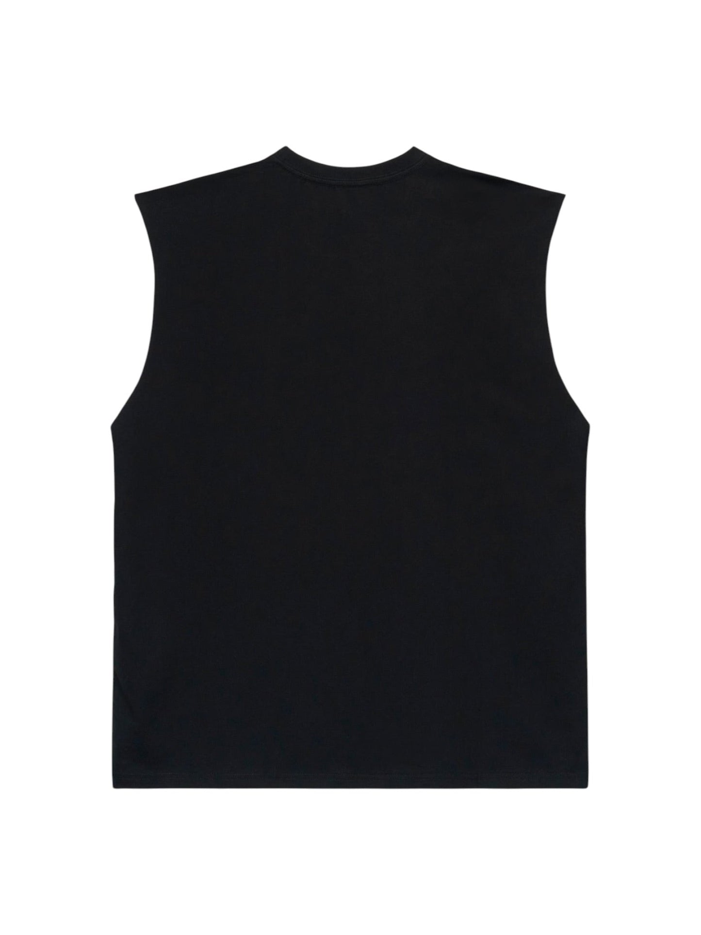 Rta Terry Muscle Tee Black Cursive