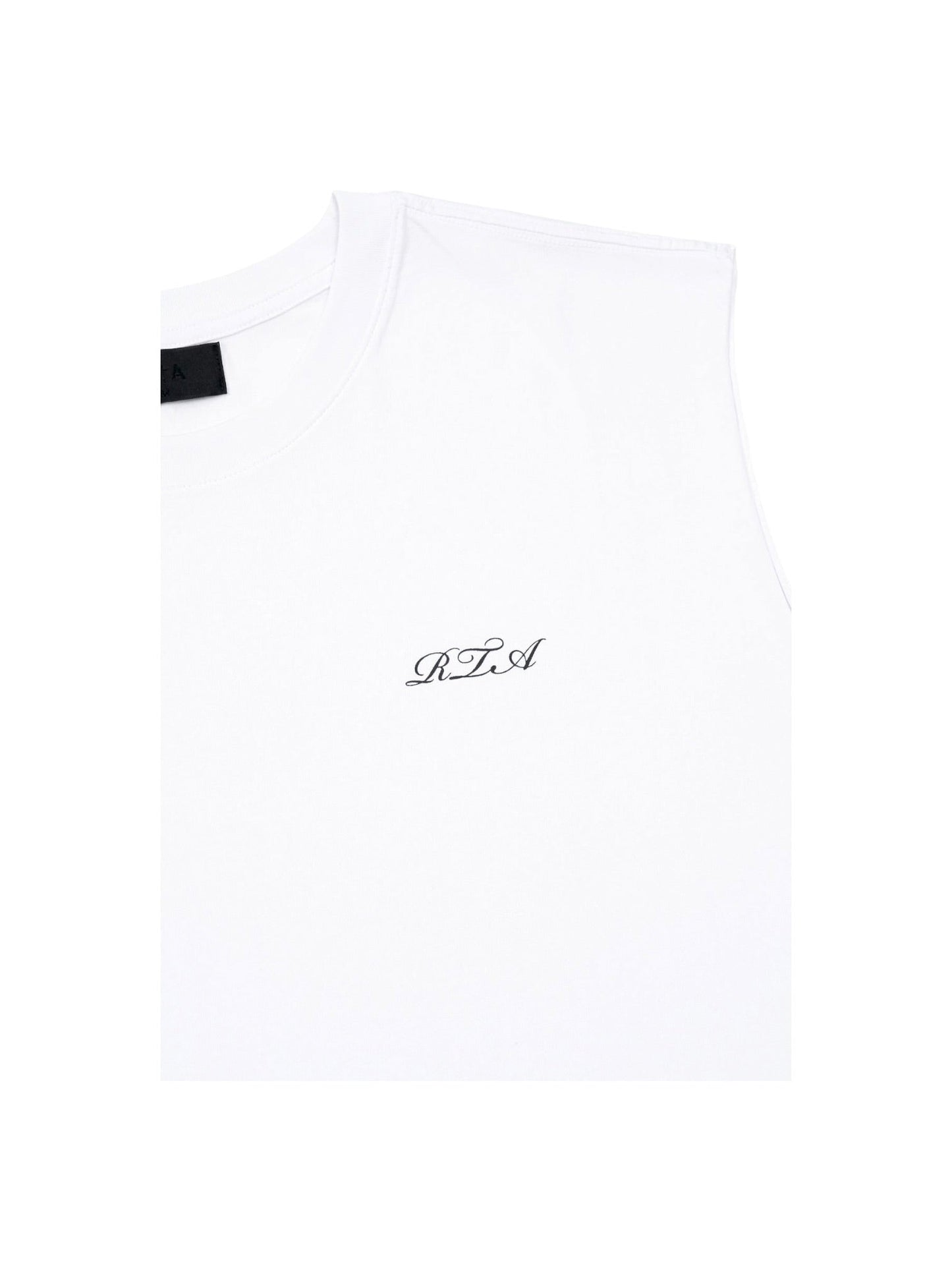 Rta Terry Muscle Tee White Poppy