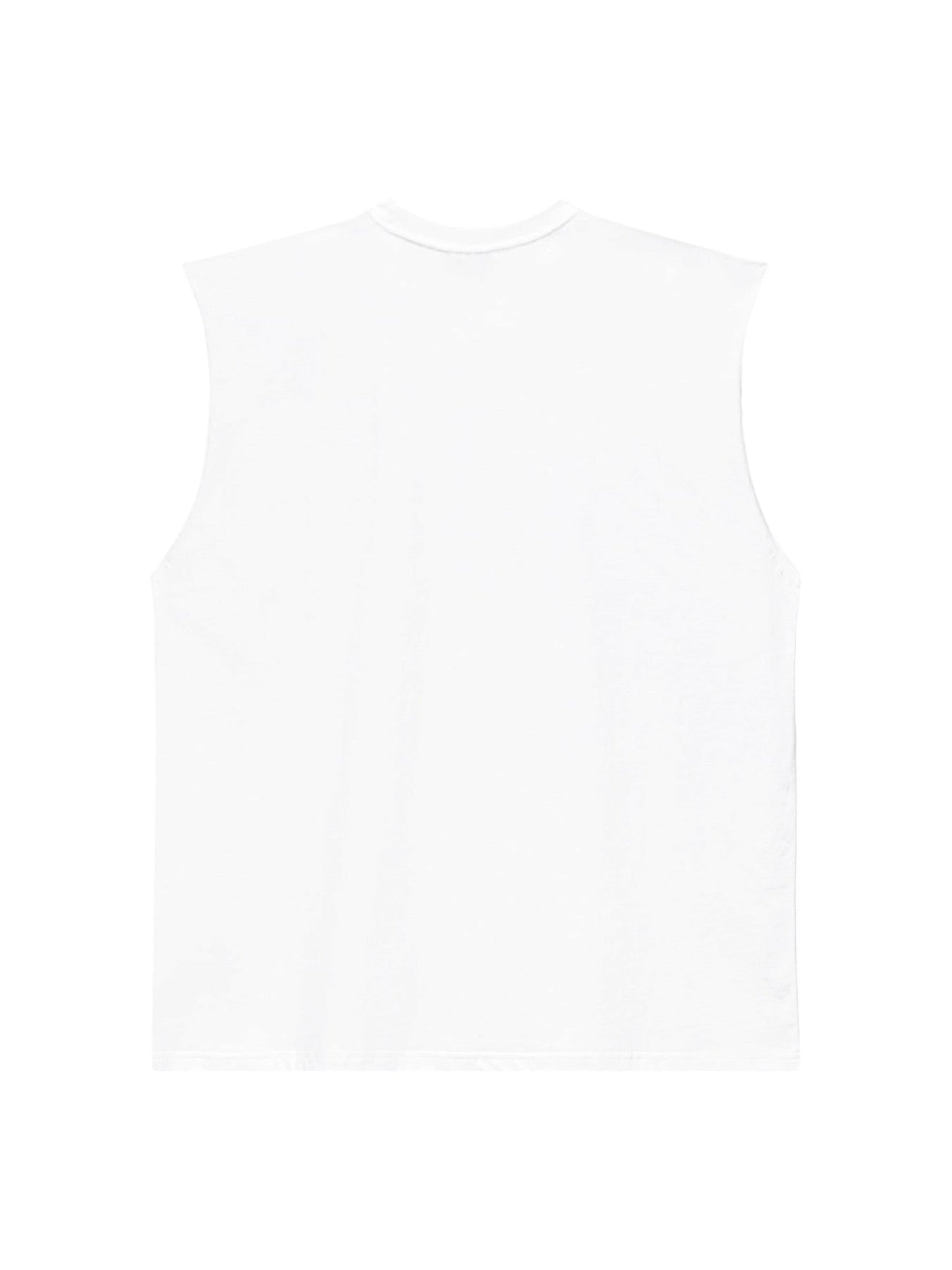 Rta Terry Muscle Tee White Poppy