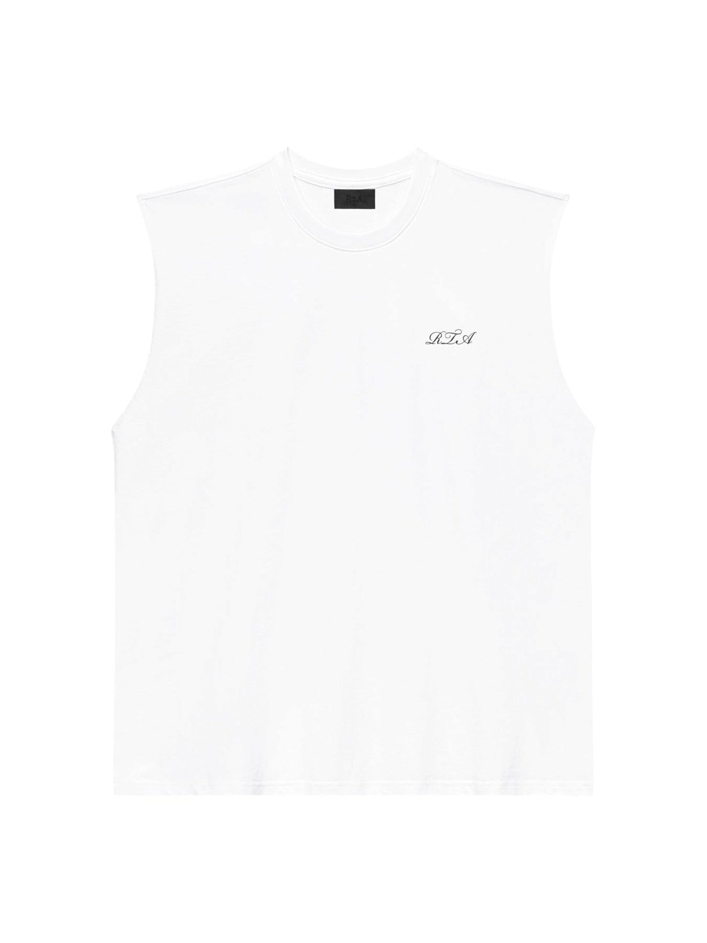 Rta Terry Muscle Tee White Poppy