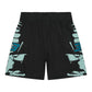 RTA Udo Boxing Short Black Light Teal Racing