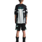 RTA Udo Boxing Short Black Light Teal Racing