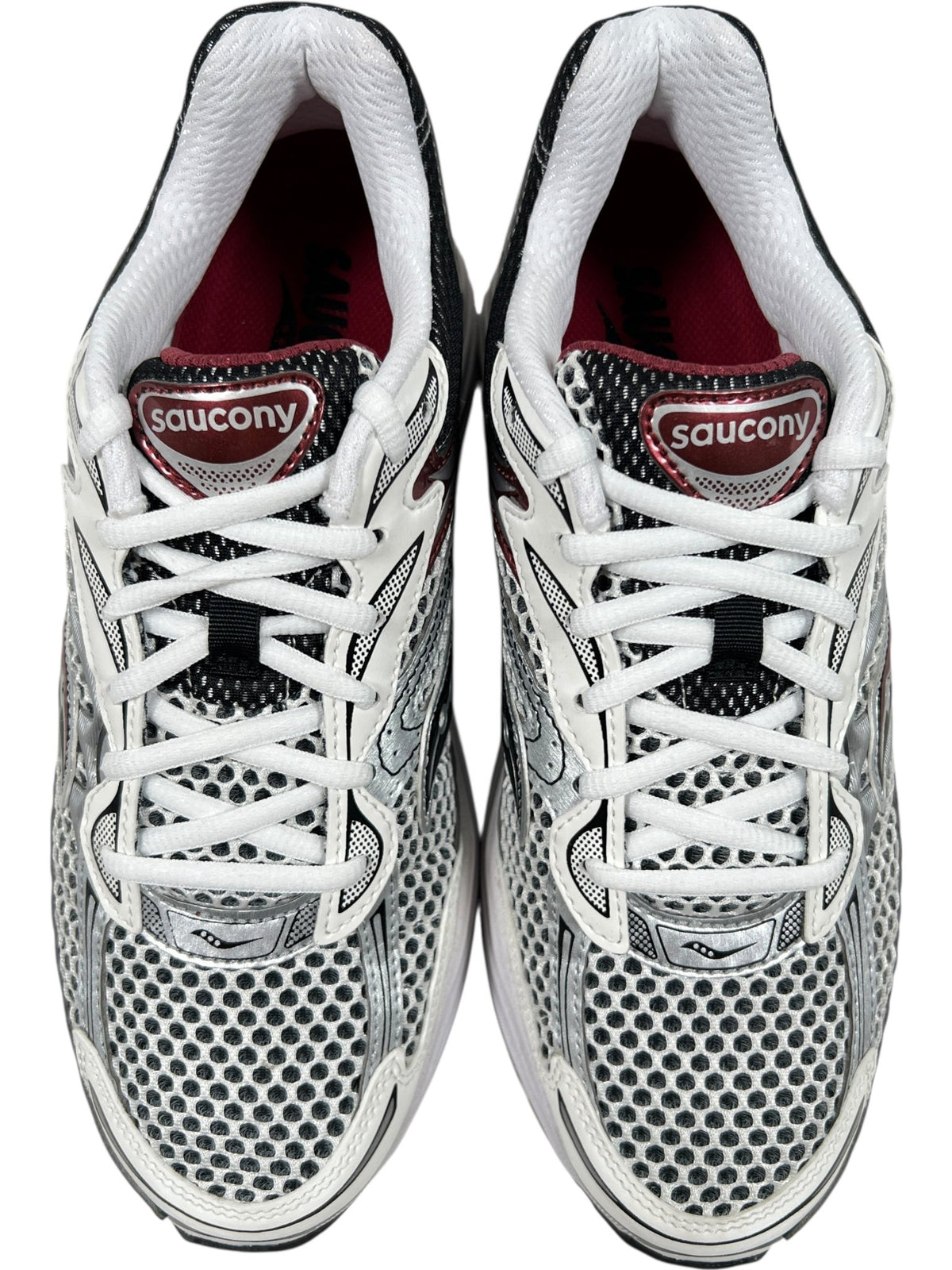 Saucony Progrid Omni 9 (S70739-1) Silver/Red - Probus display picture 2