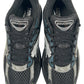 Top view of Saucony Progrid Omni 9 (S70739-28) running shoes in black/multi by SAUCONY, featuring mesh uppers, white and blue accents, black laces, and Grid Technology for superior cushioning.