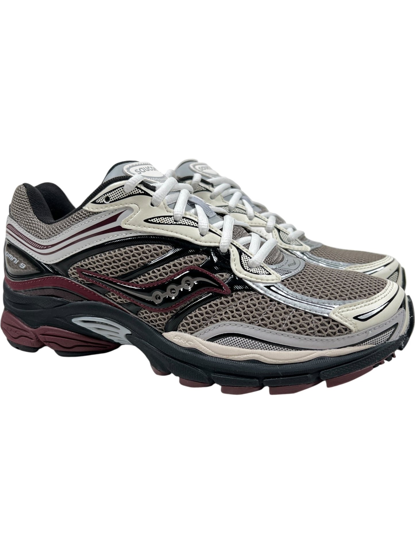 Saucony Progrid Omni 9 (S70832-8) Tan/Maroon