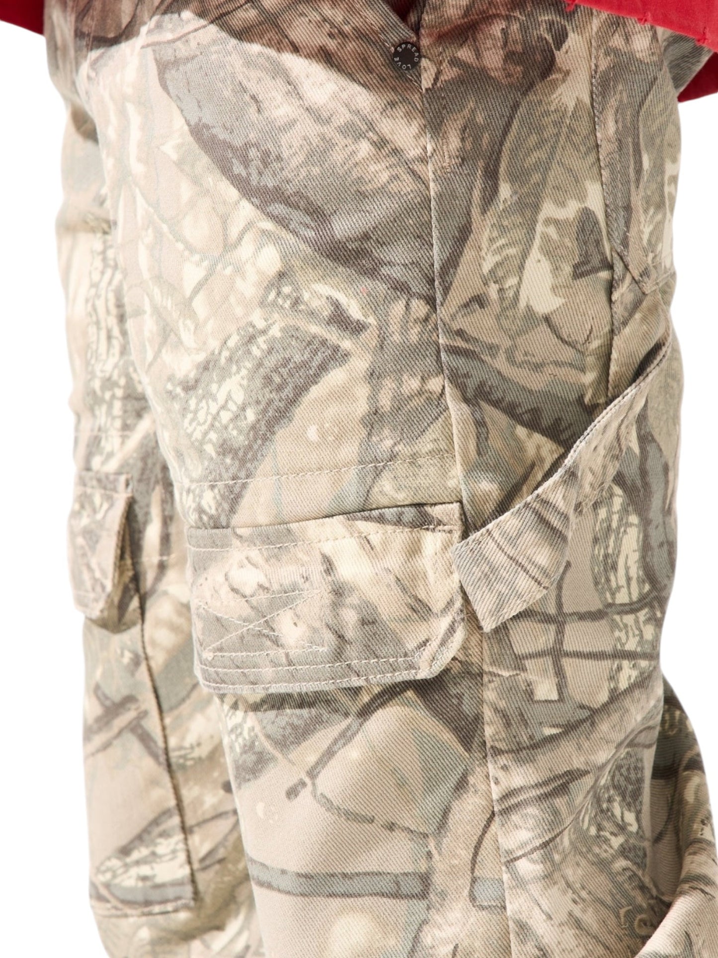 Serenede Elk Baggy Jeans Camo