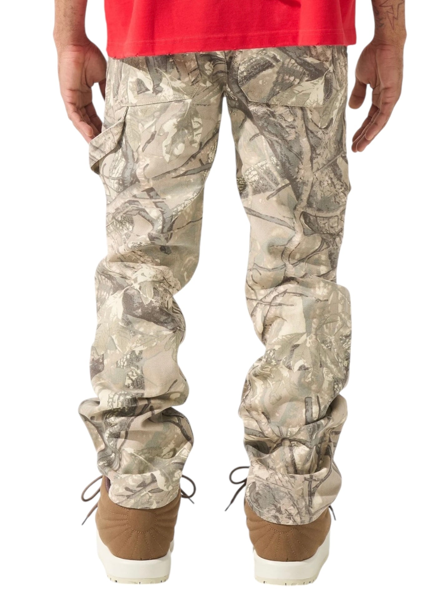 Serenede Elk Baggy Jeans Camo