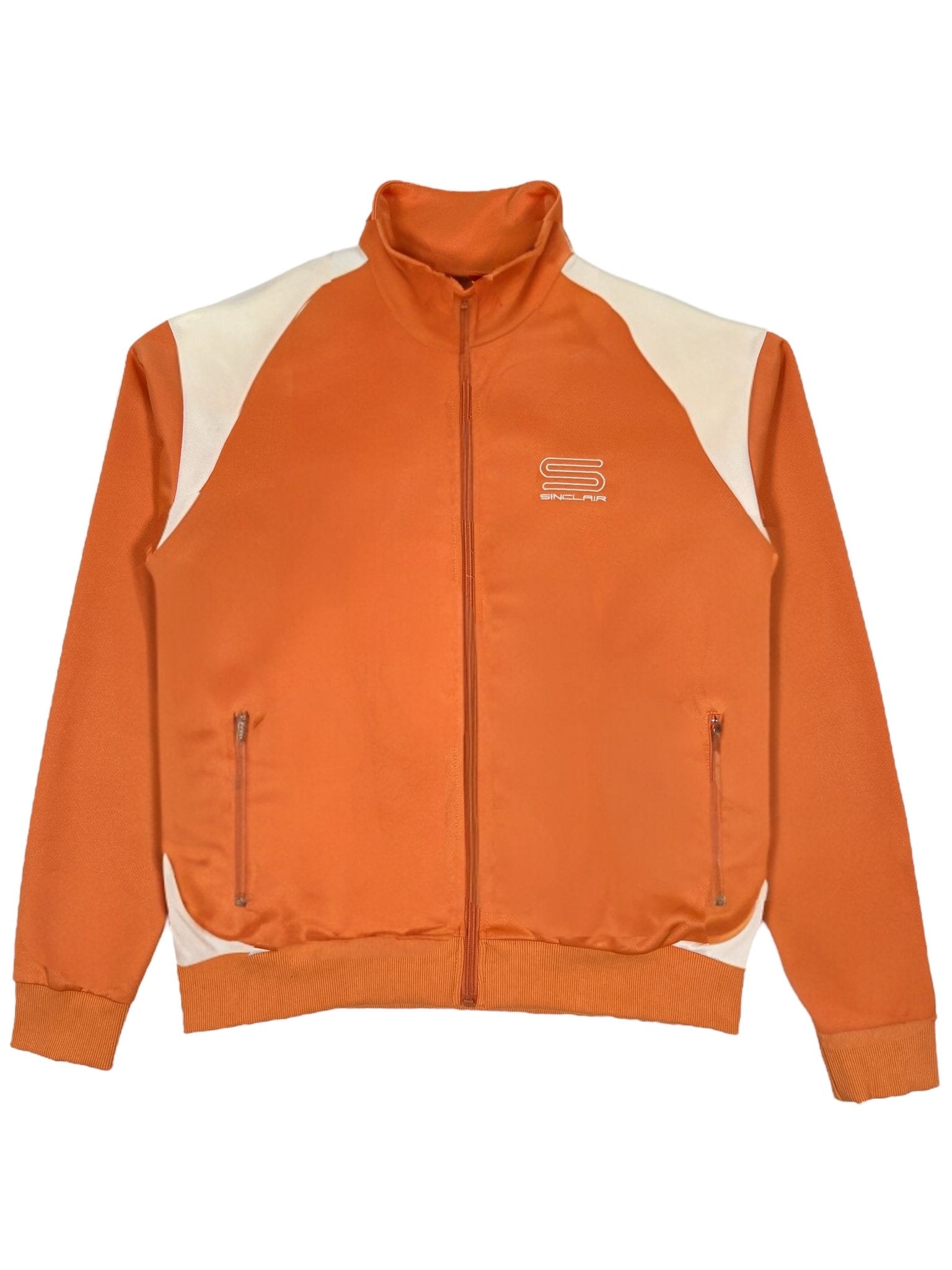 Sinclair Smt190 Tech Logo Track Jacket Rust - Probus