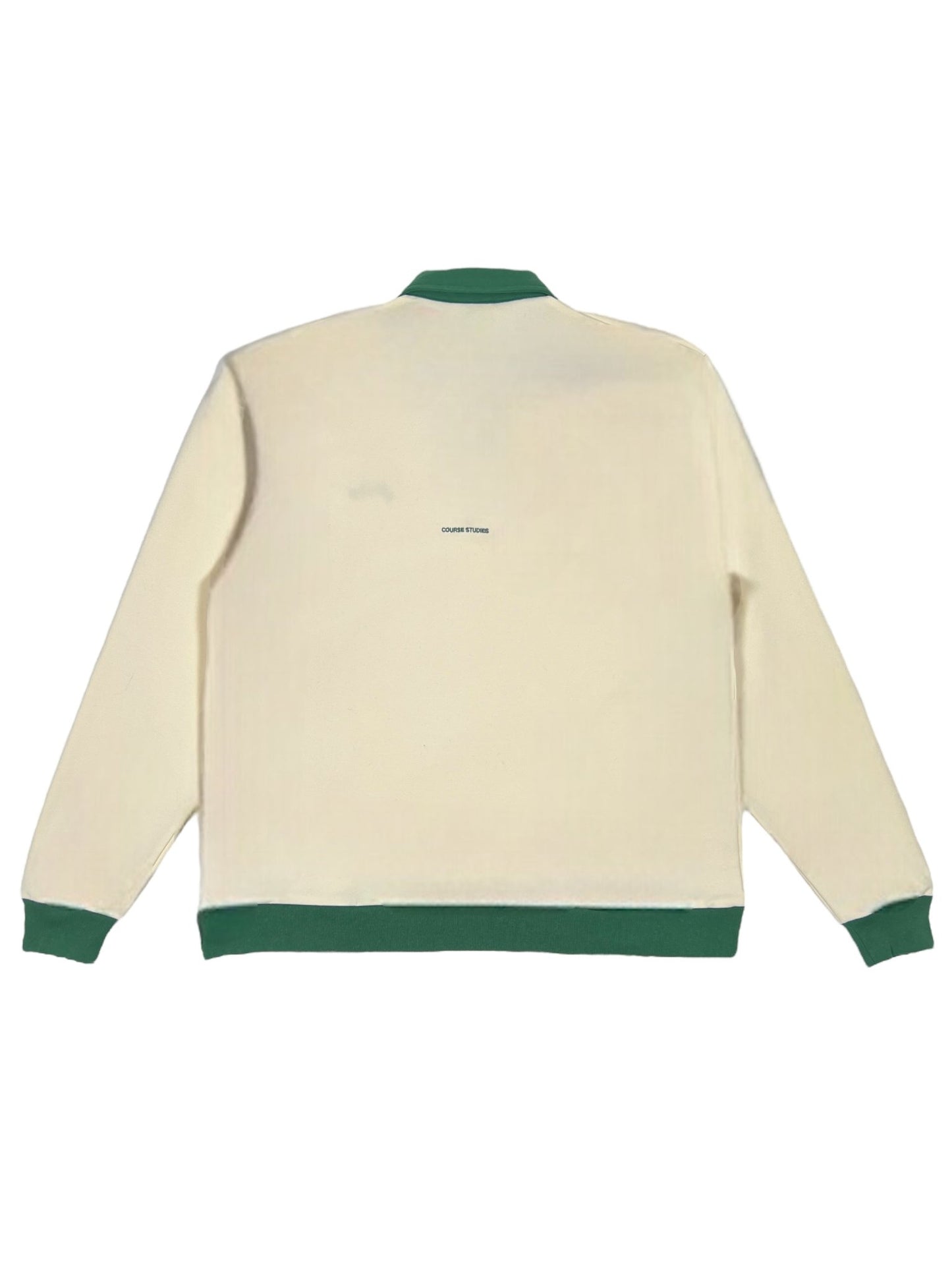 Students Archibald l/s polo shirt cream