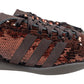 Wales Bonner X Adidas KH8798 WB Karintha  Sequin Supcol/Dbrown