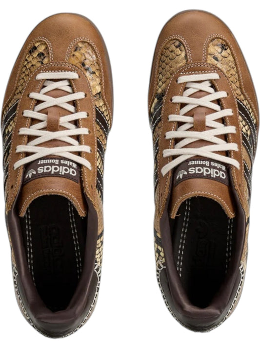 Wales Bonner X Adidas KK3641 WB Gazelle Snake Dusrus/WonWhi