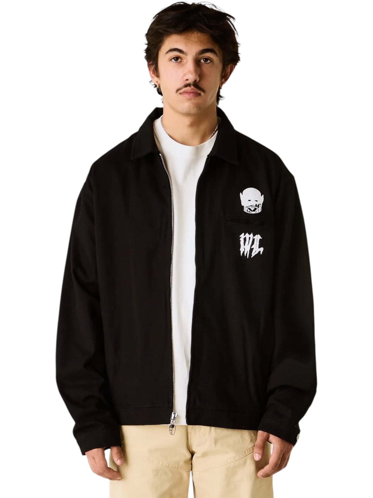 Warren Lotas Masked Demon Work Jacket Black