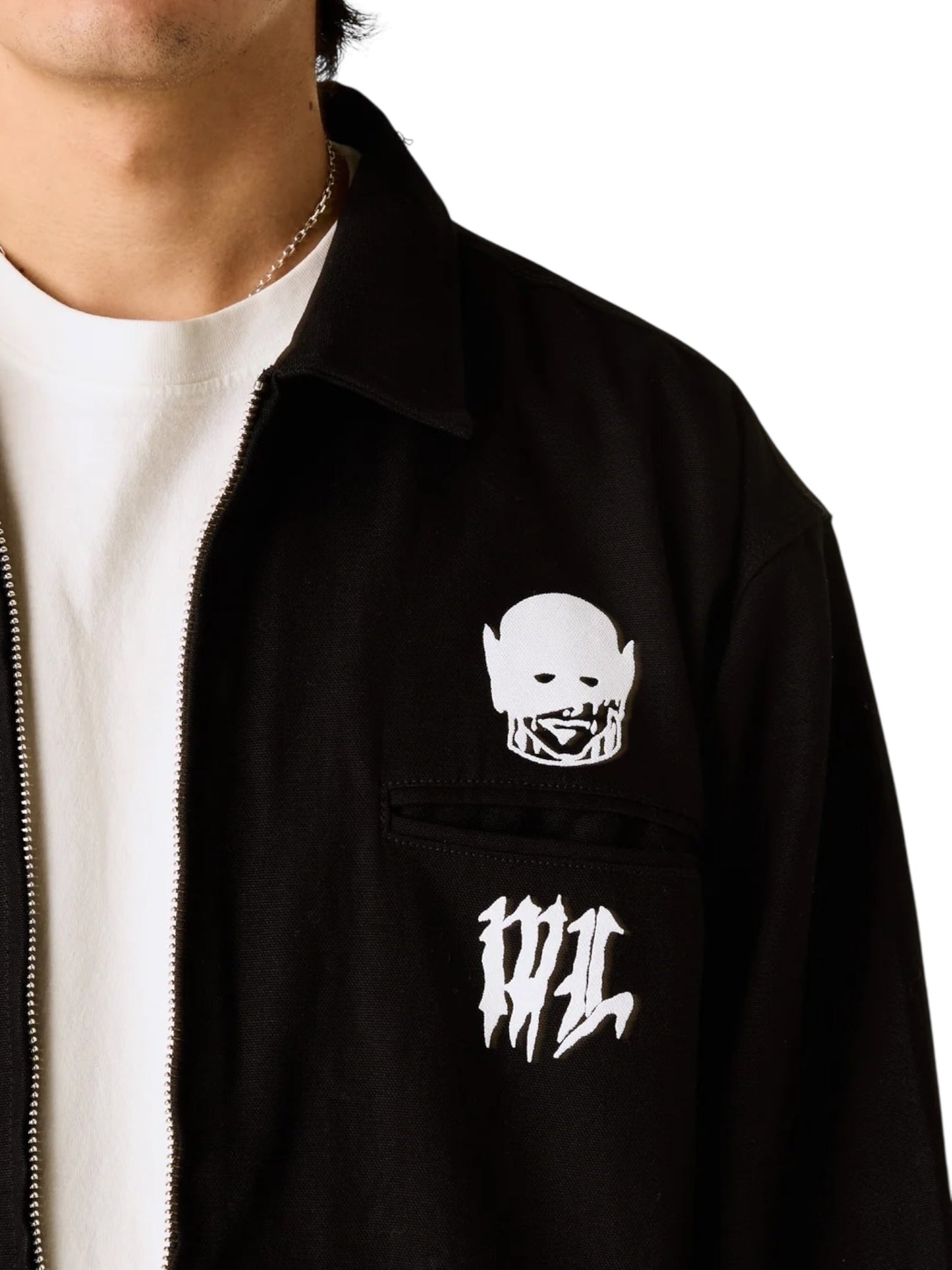 Warren Lotas Masked Demon Work Jacket Black