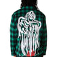 Warren Lotas Reaper with Sword Quilted Lined  Flannel Grn