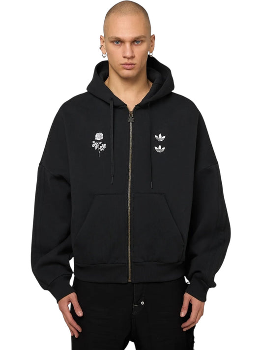 Willy Chavarria X Adidas KD9346 WC Zip Hoodie Black