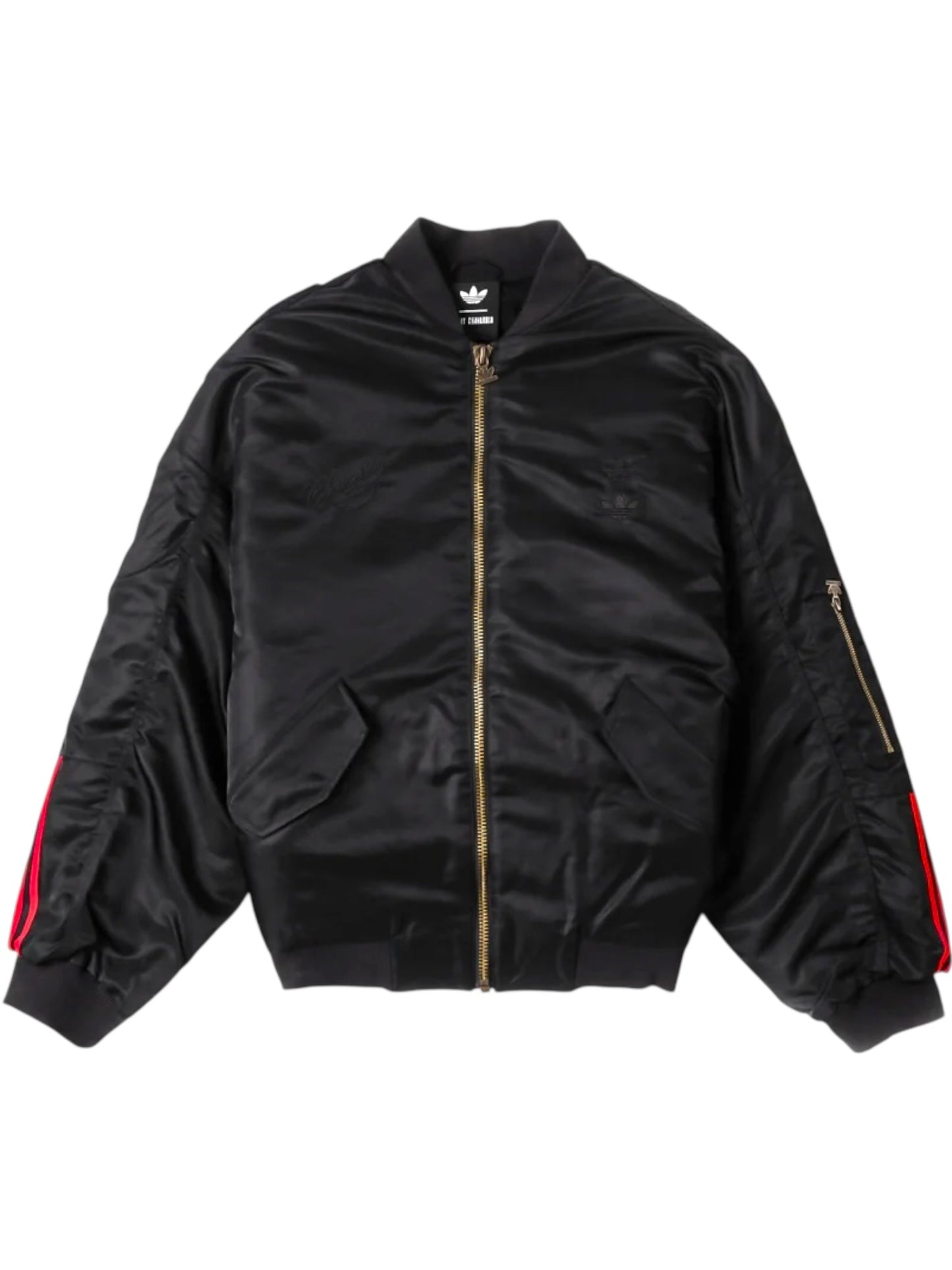 Willy Chavarria X Adidas KD9361 WC Satin Bomber Black