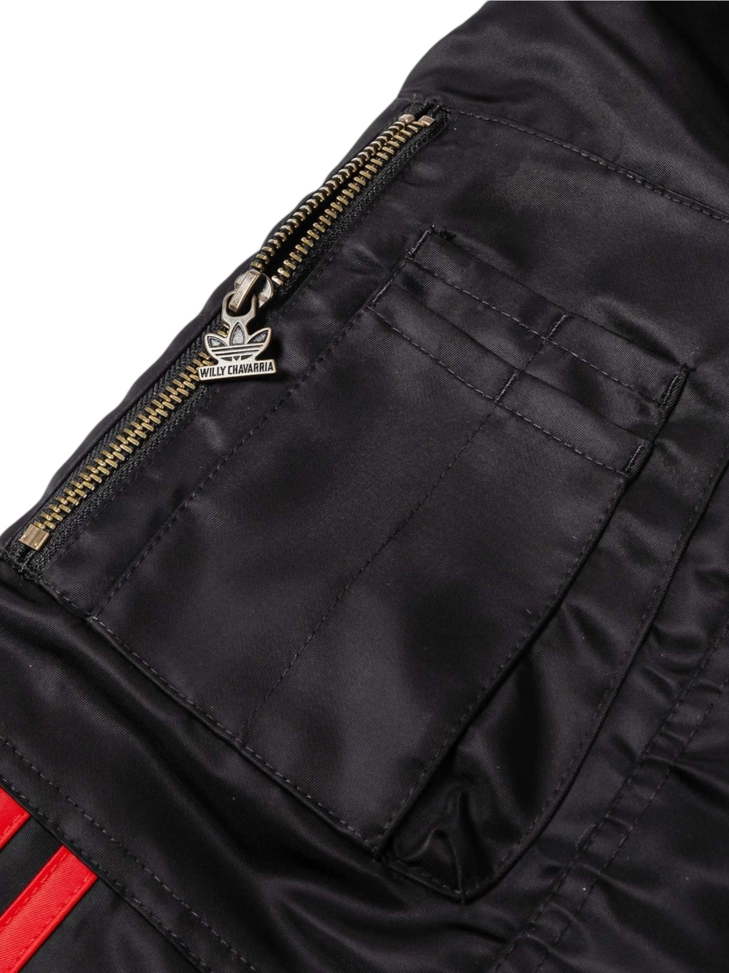 Willy Chavarria X Adidas KD9361 WC Satin Bomber Black