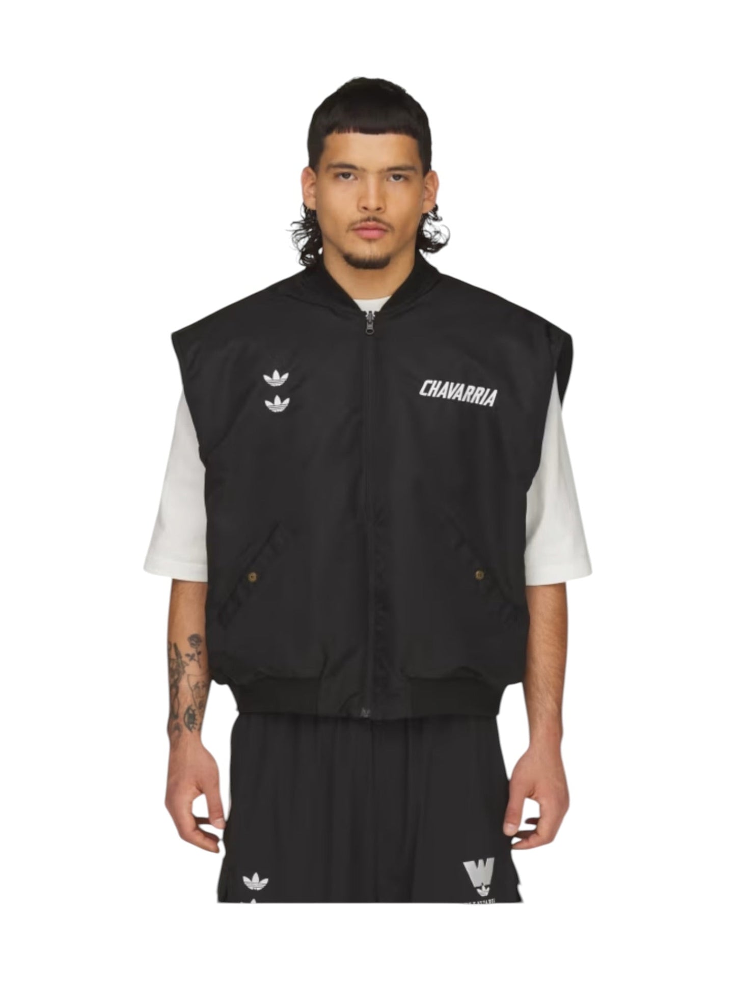 Willy Chavarria X Adidas KS6437 WC Padded Vest Black