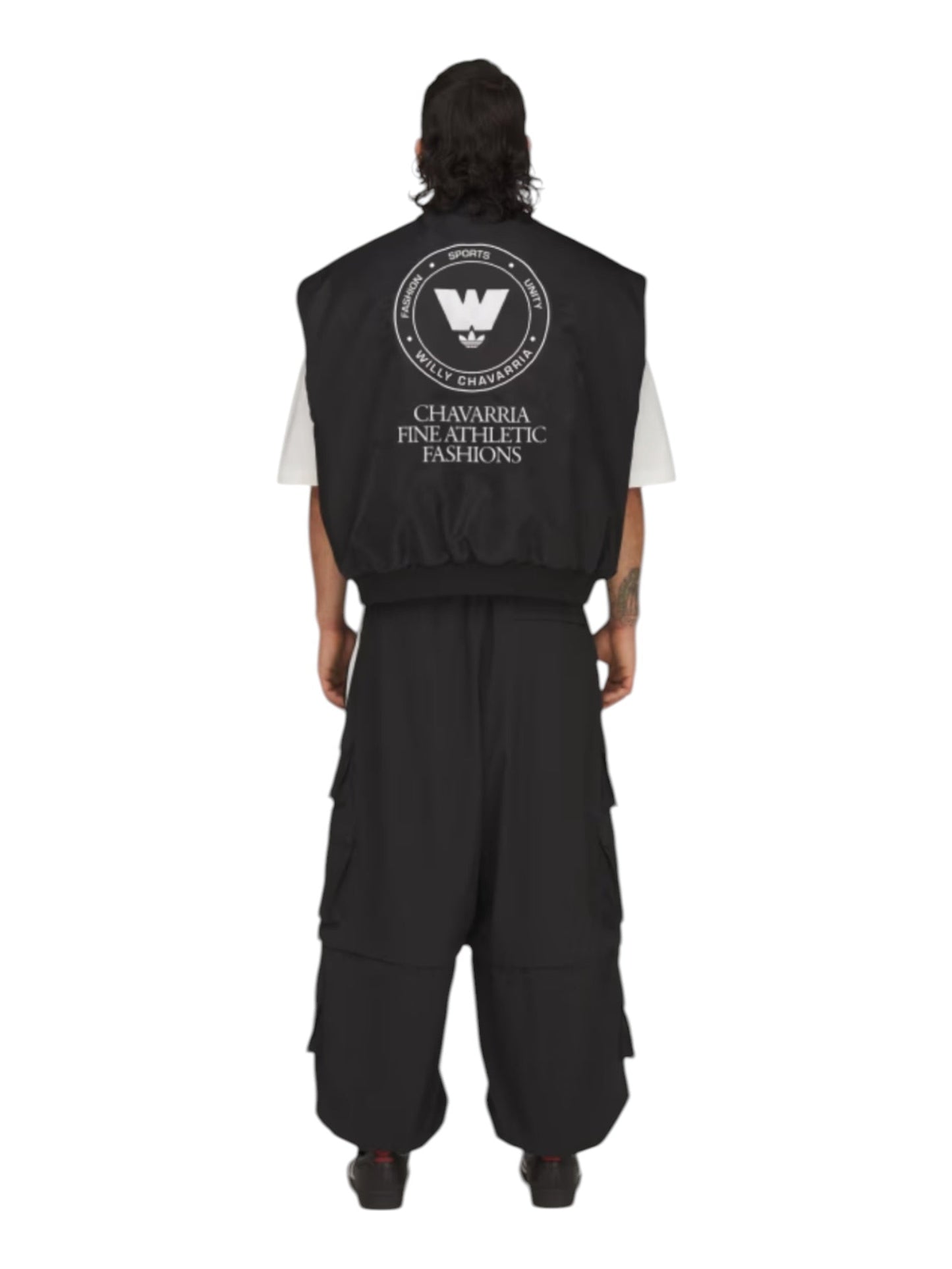 Willy Chavarria X Adidas KS6437 WC Padded Vest Black