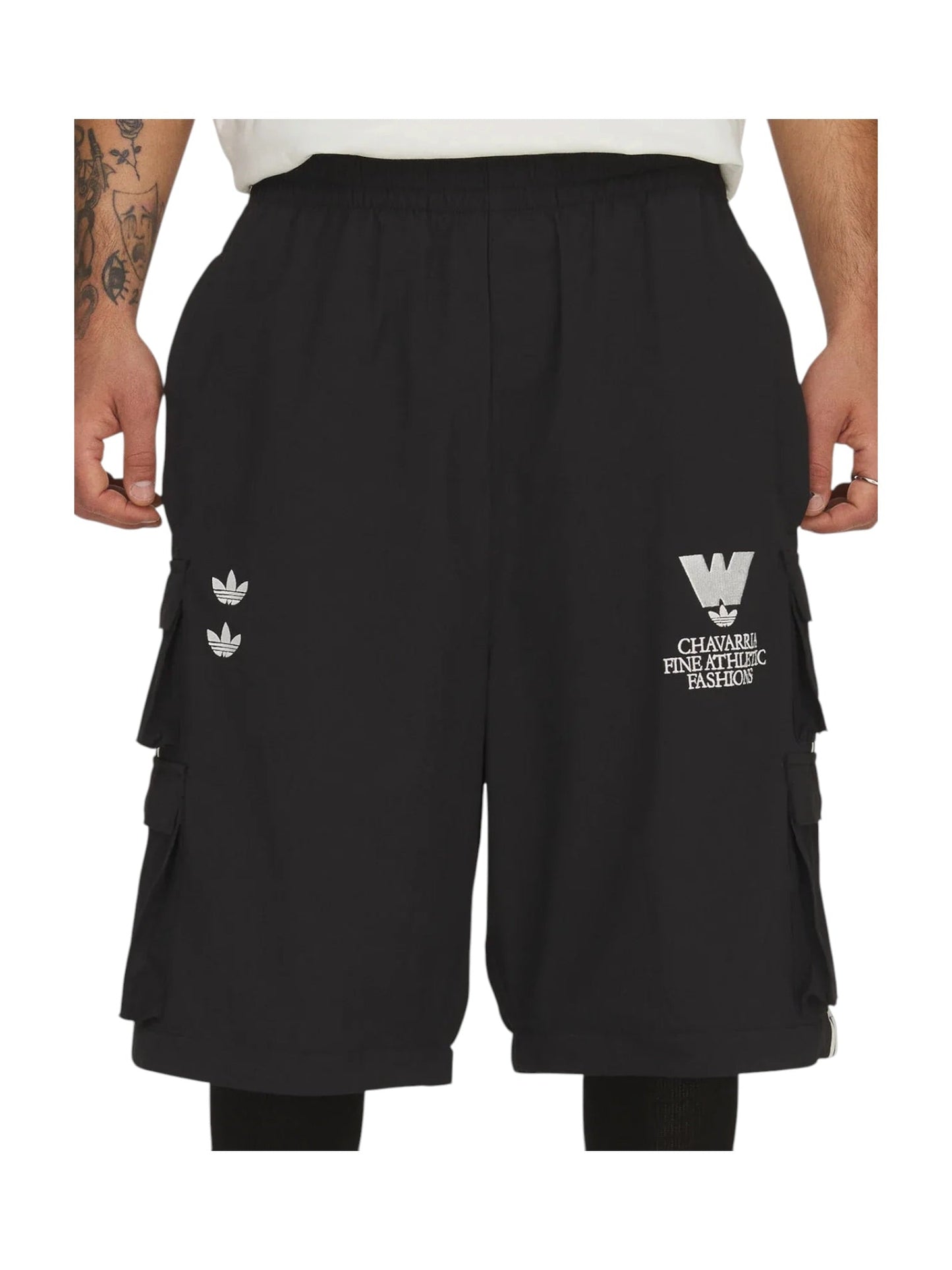 Willy Chavarria X Adidas KS6439 WC Cargo Pant Black