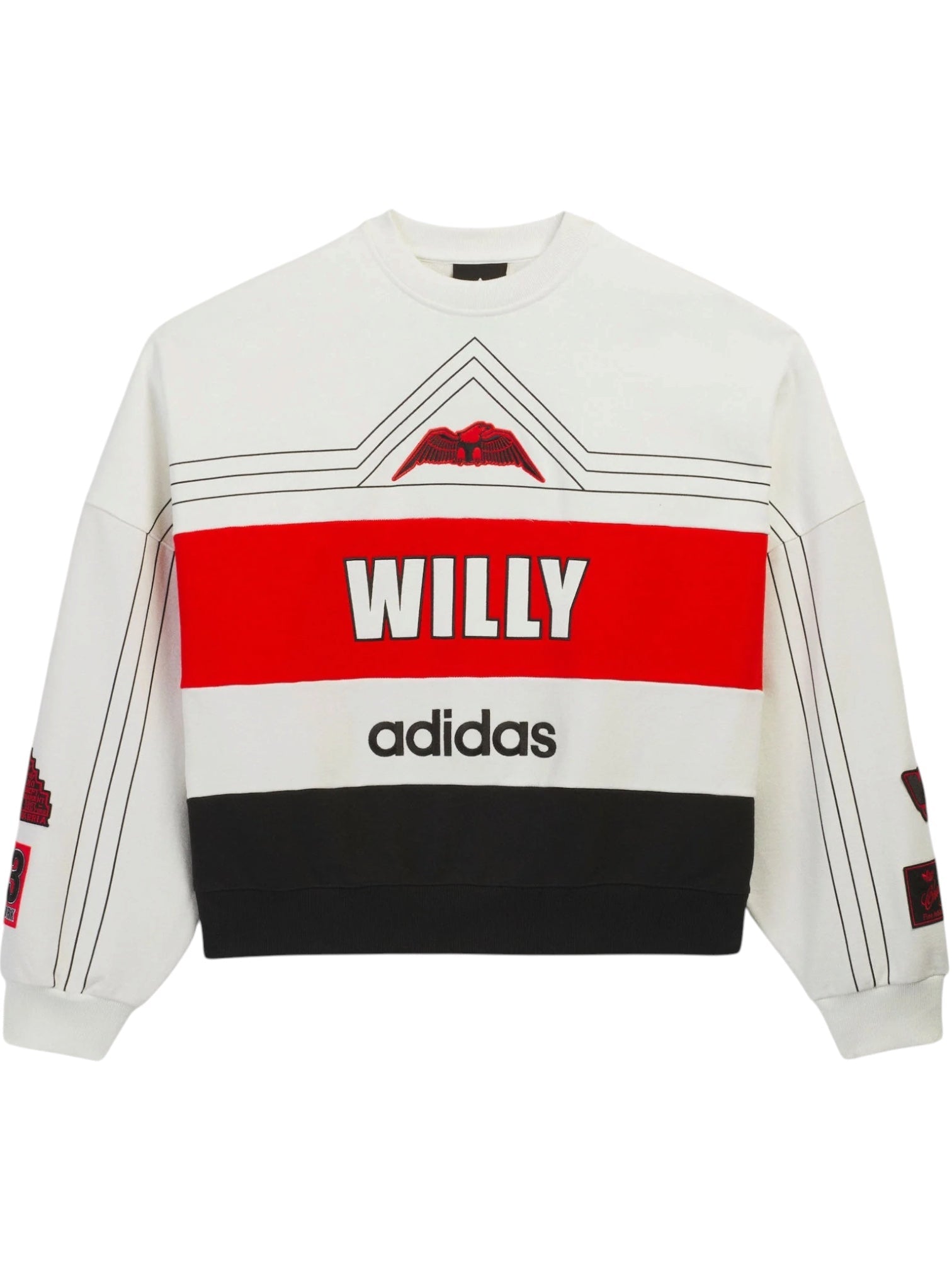 Willy Chavarria X Adidas KS6444 WC NY Ball Crew Owhite