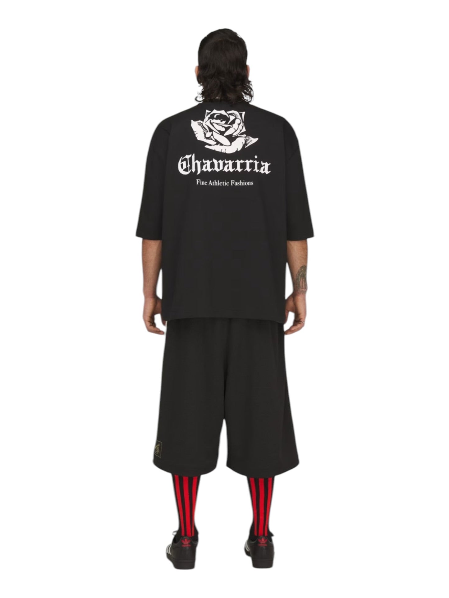 Willy Chavarria X Adidas KS6445 WC Logo SS Tee Black