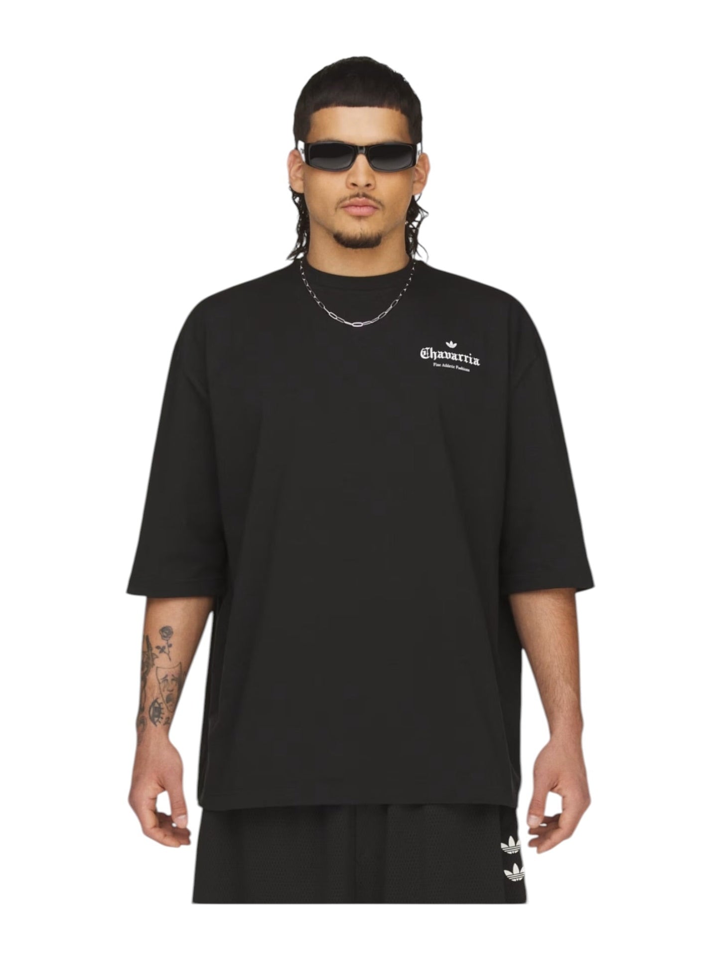Willy Chavarria X Adidas KS6445 WC Logo SS Tee Black